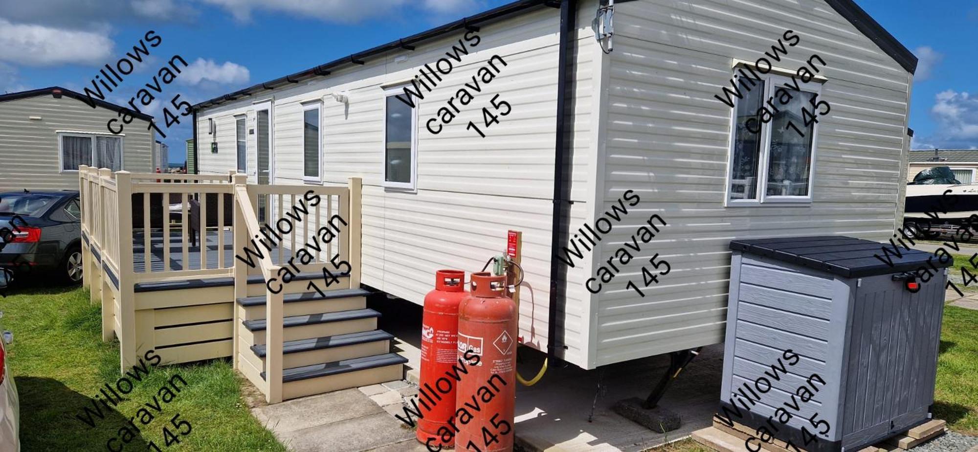 Willows Caravan 145 Llanddwywe Extérieur photo